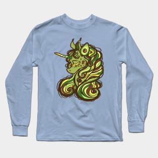 Avocado Unicorn Long Sleeve T-Shirt